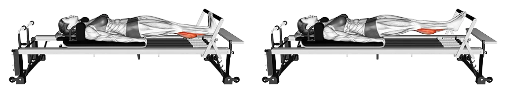 Reformer Calf Raise: Calf exercise | Heft