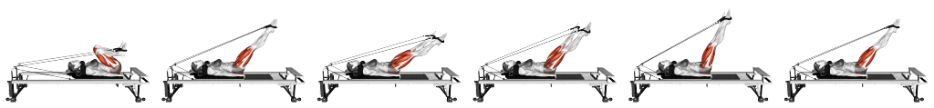 Reformer Frog and Leg Circles: Adductor exercise | Heft