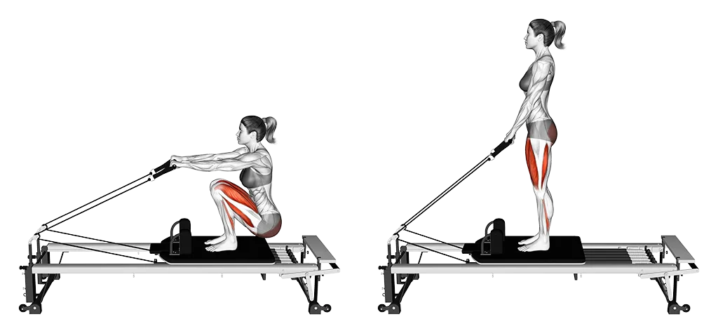 Reformer Russian Squat: Quad exercise | Heft